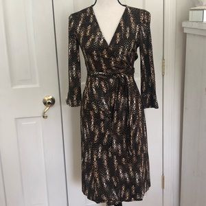 Diane Von  Furstenberg vintage wrap dress, size 4